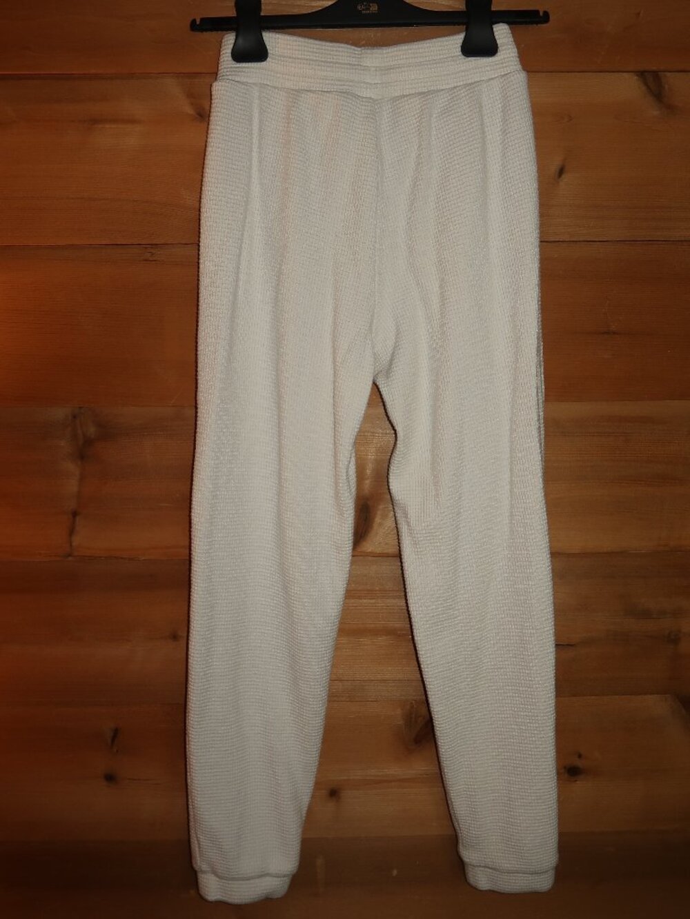 Alo Yoga Waffle Weekend Escape Jogger in Ivory - Picture 6 of 6
